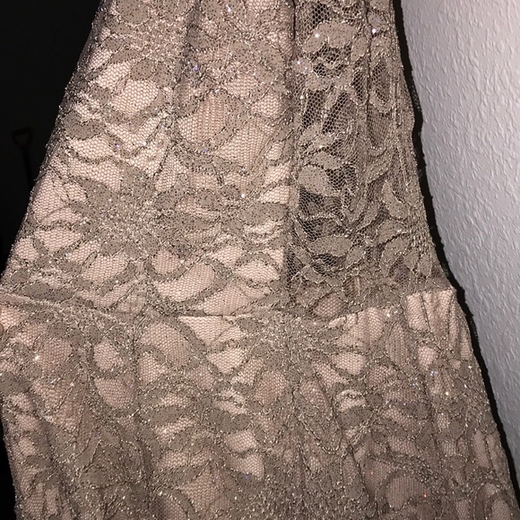 Rue 21 Gold Glitter Dress M - Picture 7 of 7